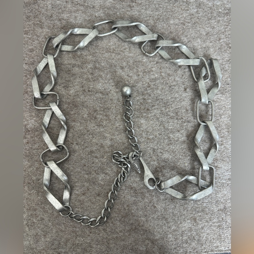 Heavy Metal Chain Link Belt